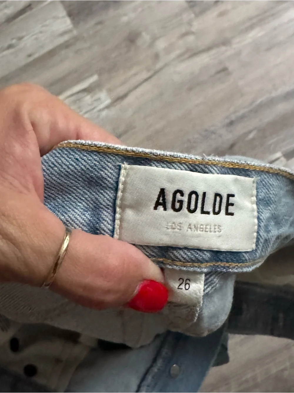 Agolde mid length